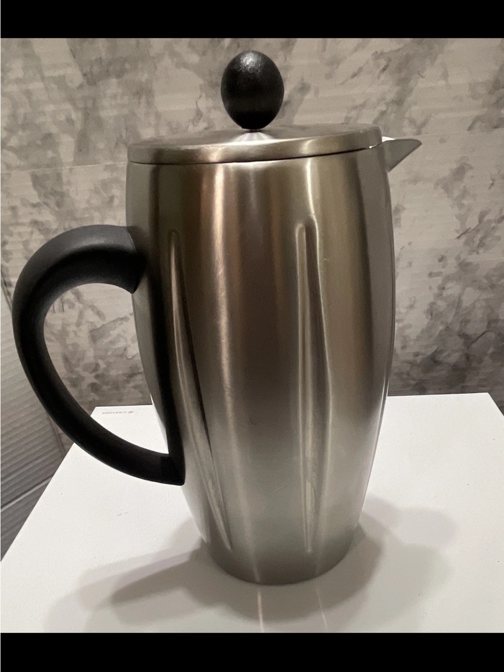 Vintage 2003 Starbucks Barista Stainless Steel 32oz French Press Coffee Maker